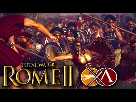 Elite Spartan Warriors Make Their Last Stand - Total War Rome 2