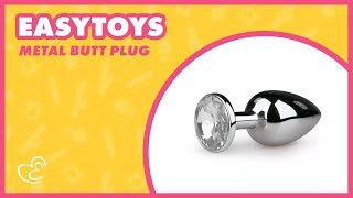 💎 EasyToys Metal Butt Plug Review | Sparkling Anal Wellness Essential ✨ 💗 EasyToys