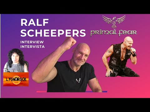 RALF  SCHEEPERS - "Primal Fear" lead singer INTERVIEW - INTERVISTA!