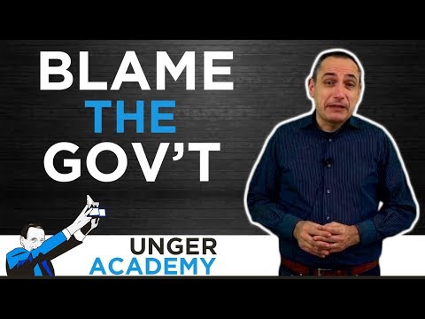 The “Blame the Government” Attitude