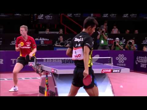 BAUM Patrick GER – ZHANG Jike CHN - WTTC 2013 Paris [HD][Full Match]