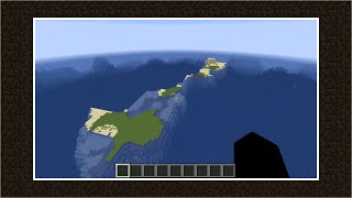 【Minecraft】細長い孤島で暮らす