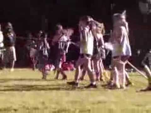 Bella's first lacrosse goal