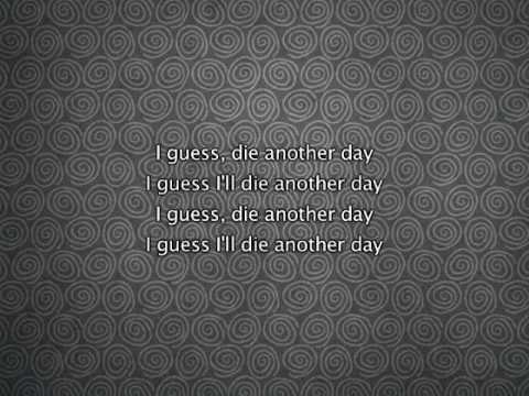 Madonna - Die Another Day, Lyrics In Video