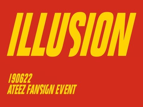 190622 에이티즈 ATEEZ 노량진 팬싸인회 ILLUSION  - 성화 ver.