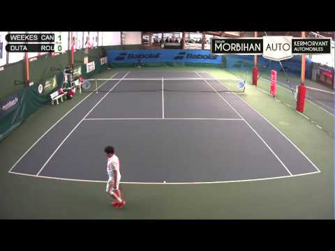 WEEKES (CAN) - DUTA (ROU) - Open Super 12 Auray Tennis