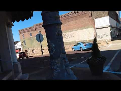 Poplar Bluff, MO Historic Downtown Nostalgia Plus Rare, Very Low Optioned 1967 Chevy Van