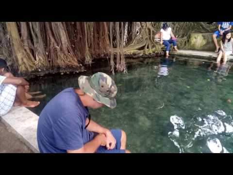 5 pesos foot spa on Siquijor