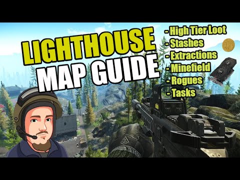 Escape From Tarkov Lighthouse MAP GUIDE (12.12)