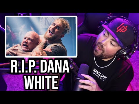 RAPPER REACTS to JAKE PAUL - DANA WHITE DISS TRACK (Official Music Video)
