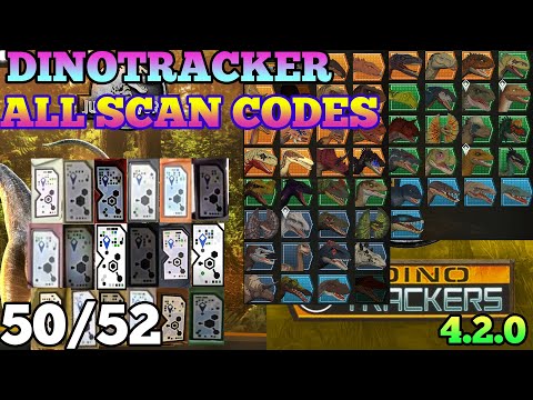 Jurassic World DINO TRACKERS 2023 Facts App Scan Codes Update 50/52 All Dinosaurs  TYRANNOSAURUS REX