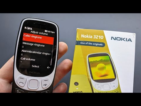 Adjust Volume on Nokia 3210 4G ( Ringtone, Sms, Alarms, Notifications, KeyTone)