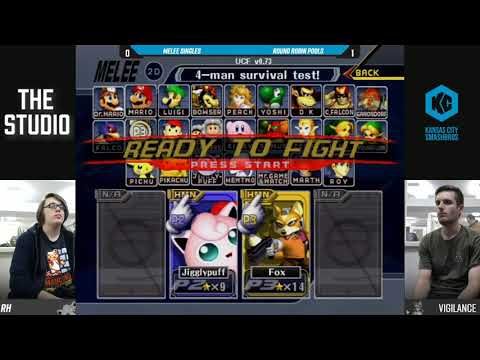 The Studio #2 SSBM - Euphoric Beverage (Jigglypuff) Vs. Vigilance (Fox) - Pools