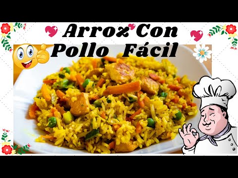Arroz con pollo 🍲 Recetas de cocina fácil y rápido