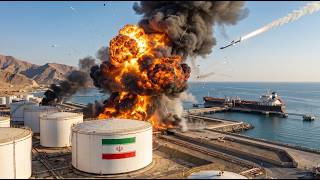 Big Blasts Near Iran Bushehr Oil Hub After US Forces Unleashed the BIGGEST Missile ATTACK