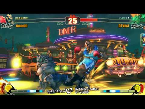 Arcade Infinity SF4 3-on-3 Teams - R1 Team Arizona vs Team BBA