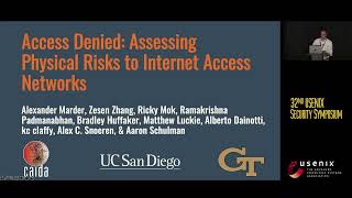 Access Denied: Assessing Physical Risks to Internet Access Networks