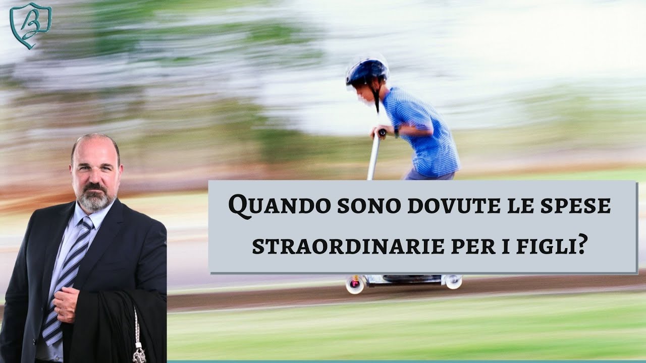 Quando sono dovute le spese straordinarie per i figli?