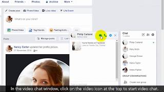 How does Facebook video chat work
