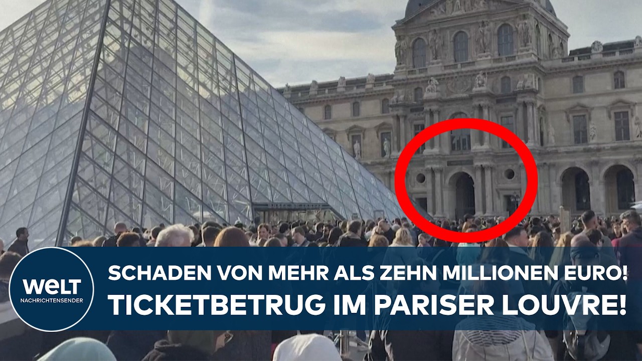 PARIS: Millionenbetrug mit Tickets im Louvre – neun Festnahmen! Schaden über 10 Millionen!