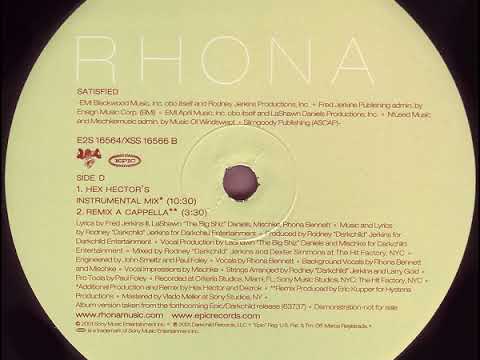 Rhona - Satisfied (Robbie Rivera Vocal Mix)