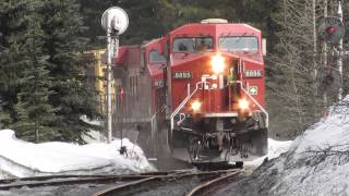 Canadian Pacific Spiral Tunnels April 2014