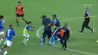 Cruzeiro vence o Atlético-MG, é campeão do Mineiro após sete anos e clássico termina em pancadaria