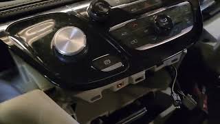 2018 pacifica climate control module removal