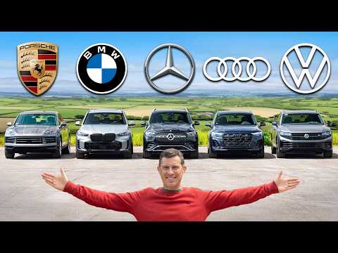 BMW vs Porsche vs Mercedes vs Audi vs VW: ¿cuál es mejor?