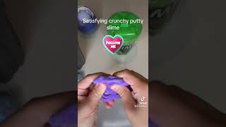 [ASMR] Satisfying crunchy putty