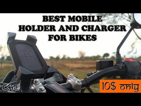 Best mobile holder and charger for bikes