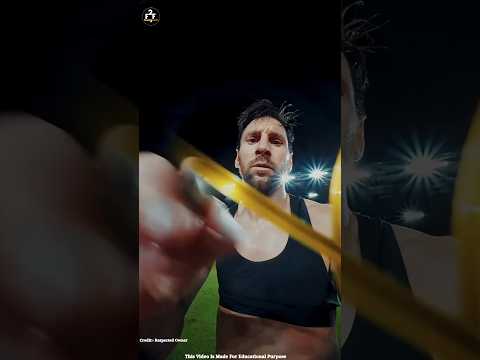 Messi Sign On Camera 📸...#shorts