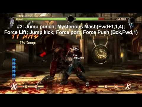Mortal Kombat Komplete Edition - Ermac Advenced Combos - Strategy Guide