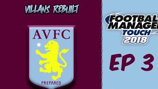 FM Touch 18 Aston Villa - Villains Rebuilt - Episode 3 - Bolton - Bad language alert!