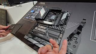 MSI MEG X870E Unify X Max Motherboard at CES 2026
