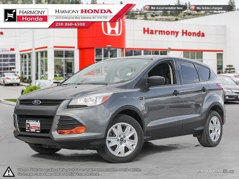 2013 Ford Escape S - Harmony Honda - Sterling Grey Metallic - 17528B - Kelowna, BC