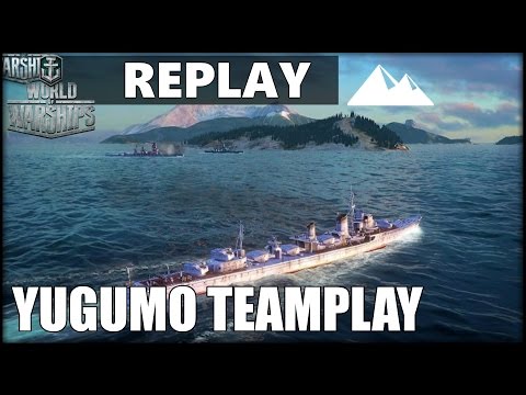 YUGUMO, richtig gutes Teamplay! - World of Warships | [Replay] [Ger] [60fps]