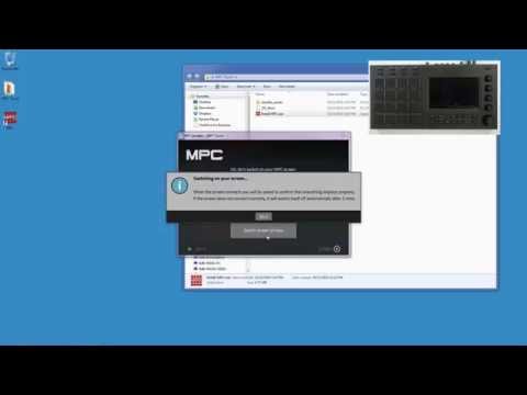 Akai Pro MPC Touch - Installation and Screen Configuration Walkthrough