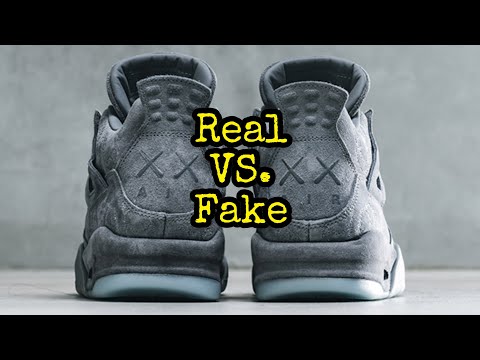 BEST Real vs. Fake // Jordan 4 “Kaws”