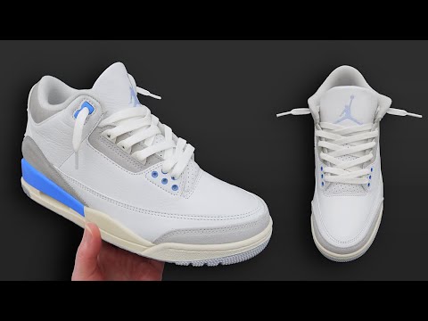 HOW TO LOOSELY LACE JORDAN 3's | JORDAN 3 LACE STYLE | Featuring Lucky Shorts (Best Way)