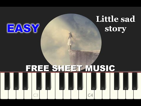 LITTLE SAD STORY by Kabalevsky, EASY Piano Tutorial with free Sheet Music (pdf)