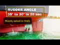 Why Rudder Is Tested 35 On One Side To 30 On Other Side Imp Points Rudder RudderAngle
