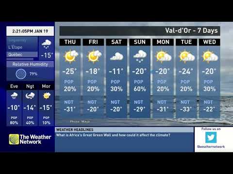TWN HD Local Forecast - January 19th, 2022 (2)