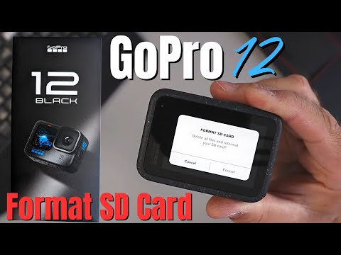 How to Set Up GoPro Hero 12 Black Install Battery Memory Card Update