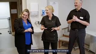 Swapping Suits for Scrubbers: Colleagues Experience a Day in the Life of Housekeepers!
