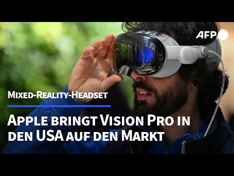 Apple bringt Mixed-Reality-Headset Vision Pro auf den Markt | AFP