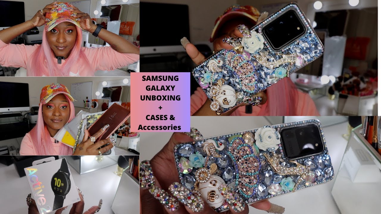 Samsung S20 Ultra unboxing , cases , Accessories & White Stone Dome Glass FAIL !