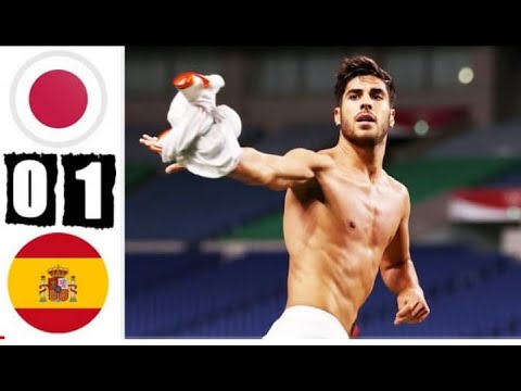 Japan vs Spain 0 1 Extended Highlights & All Goals  Tokyo Olympics 2021 HD