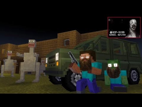 SCP 3199 ATTACK MONSTER SCHOOL - HUMANS REFUTED - Minecraft Animation (TUNGPO CRAFT DELETED VİDEO)