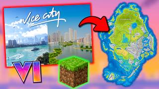 The ENTIRE GTA 6 Map in Minecraft Before GTA 6